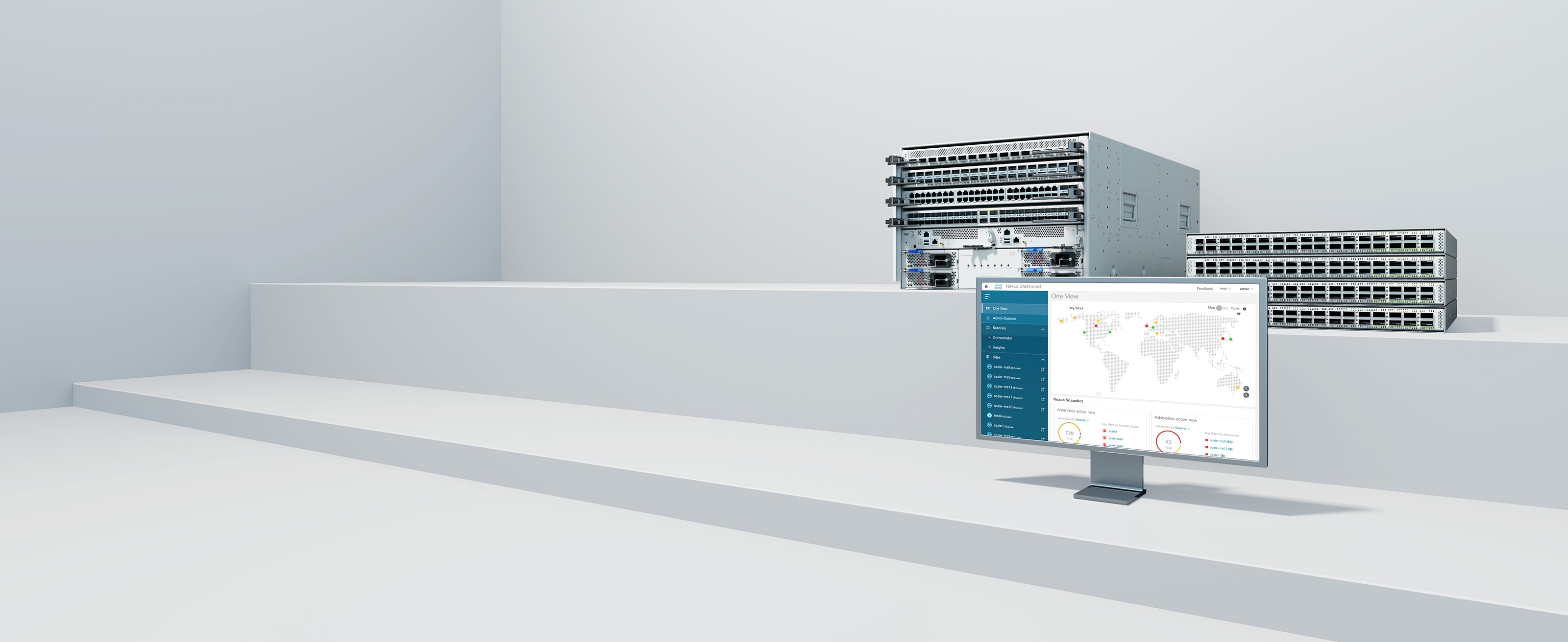 FOTO UFFICIALE CISCO · FAMIGLIA NEXUS 9300