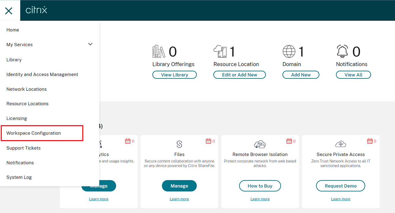 INTERFACCIA REALE · ENTERPRISE BROWSER · FONTE: CITRIX DOCS