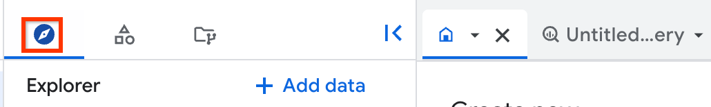 CONSOLE REALE · BIGQUERY EXPLORER · FONTE: GOOGLE CLOUD DOCS