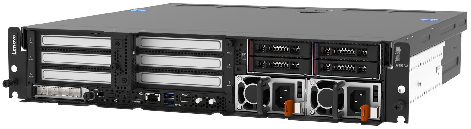 FOTO UFFICIALE LENOVO · THINKEDGE SE455 V3