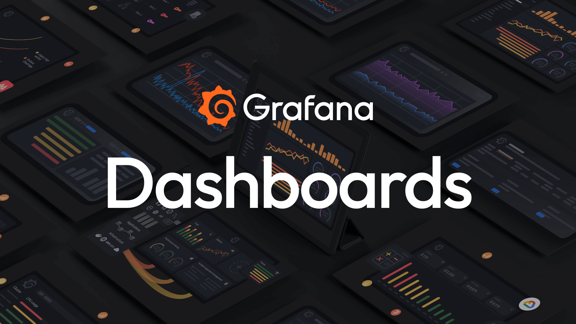 DASHBOARD REALI · GRAFANA · FONTE: GRAFANA LABS