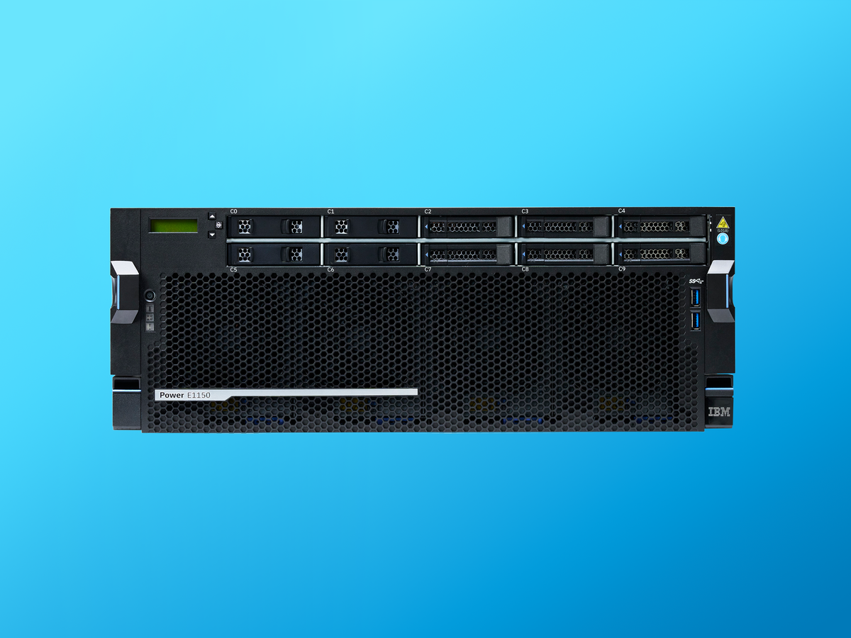 FOTO UFFICIALE IBM · POWER11 E1150 · FONTE: IBM
