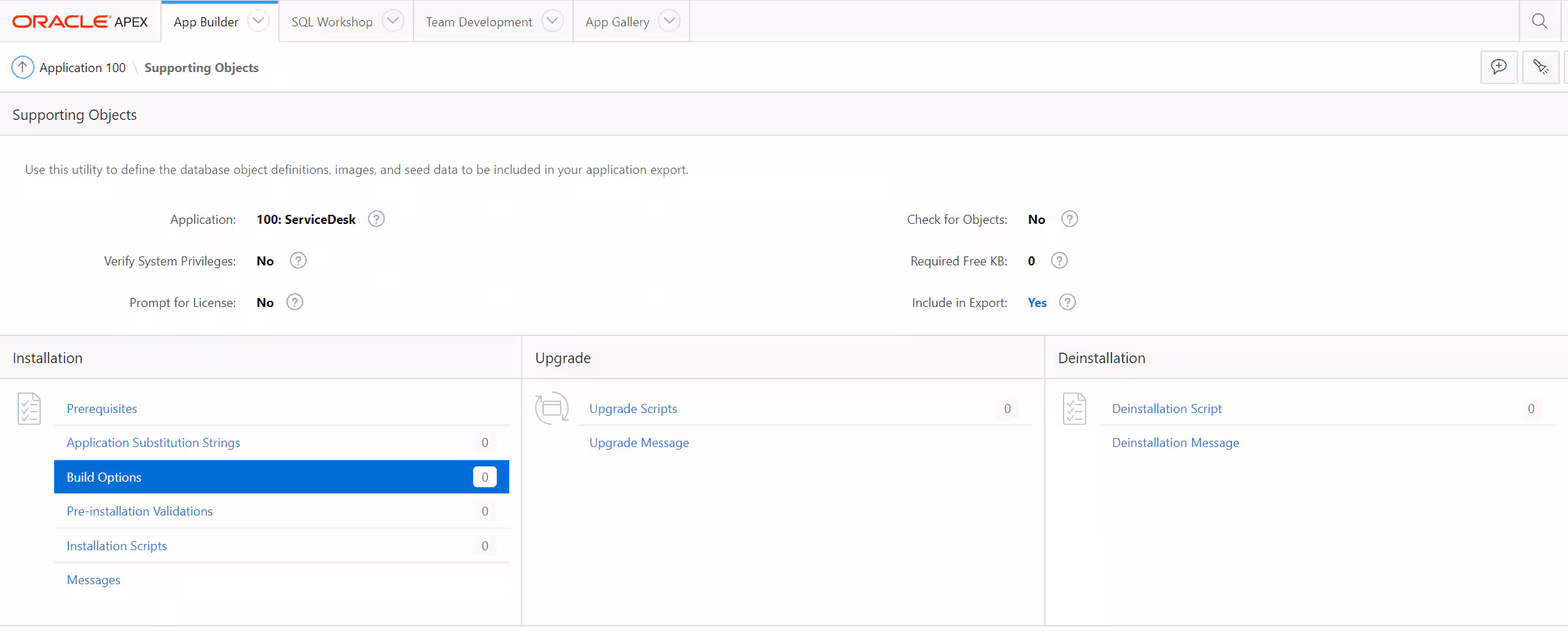 INTERFACCIA REALE · APEX APP BUILDER · FONTE: ORACLE BLOG