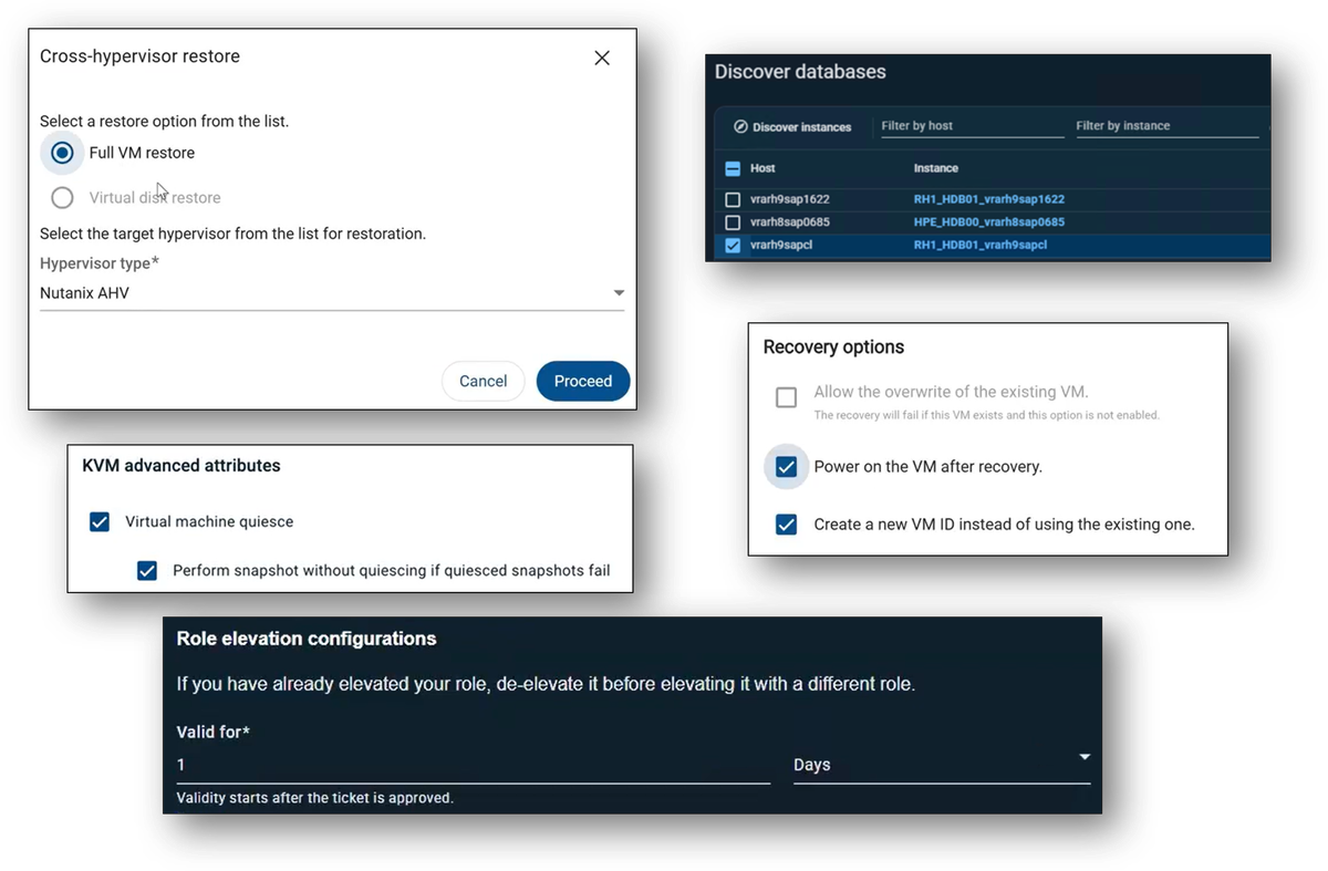 CONSOLE NETBACKUP/ALTA · RESTORE CLOUD · FONTE: COHESITY (VERITAS)