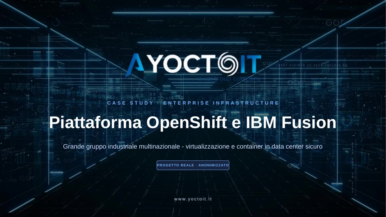 Piattaforma OpenShift e IBM Fusion