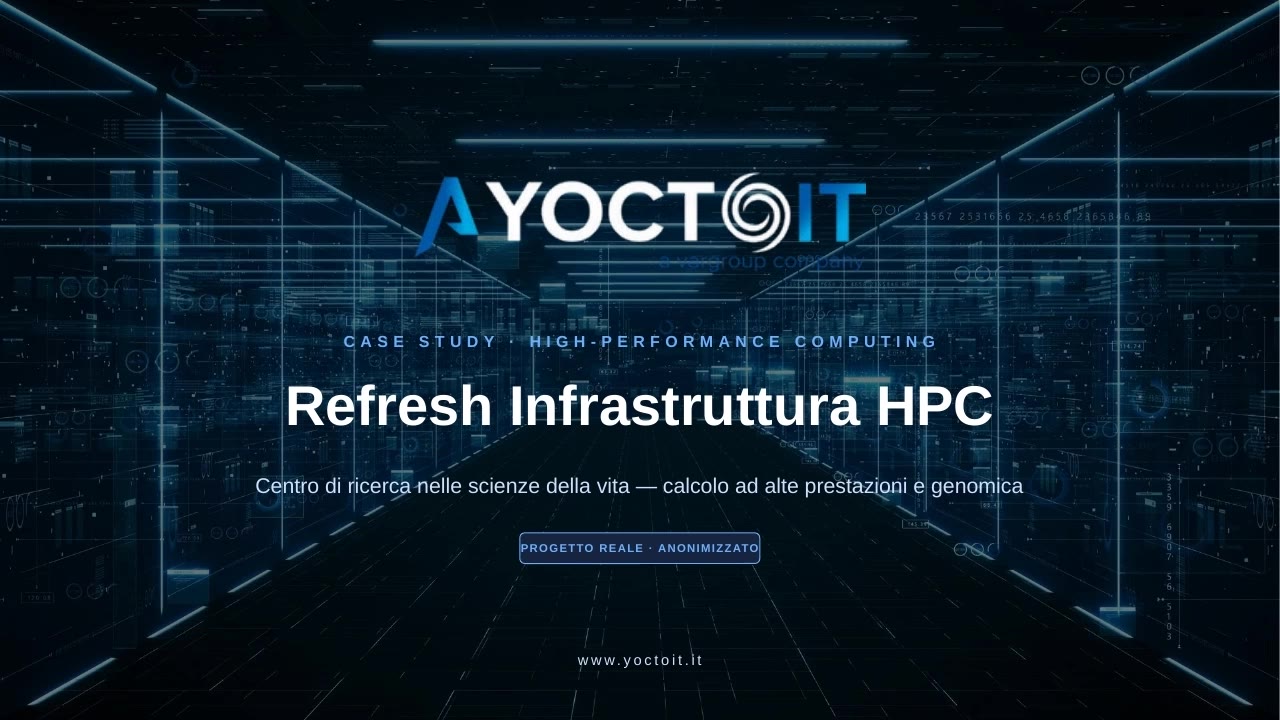 Refresh Infrastruttura HPC
