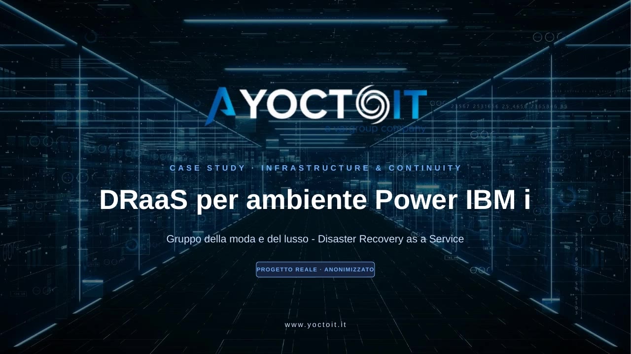 DRaaS per ambiente Power IBM i