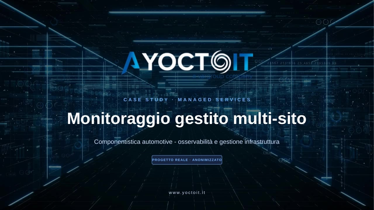 Monitoraggio gestito multi-sito