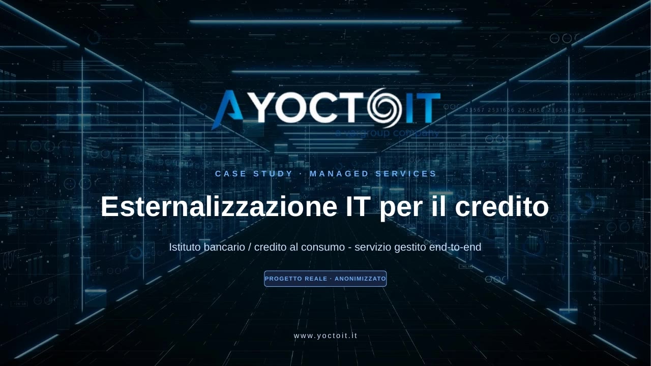 Esternalizzazione IT per il credito