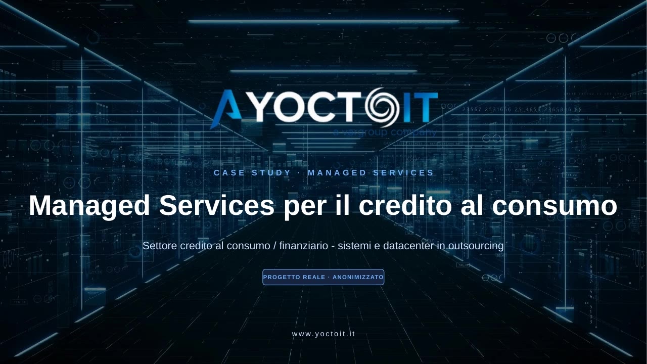Managed Services per il credito al consumo