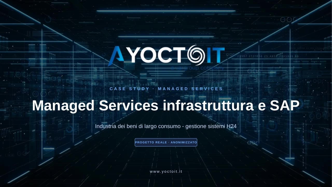Managed Services infrastruttura e SAP