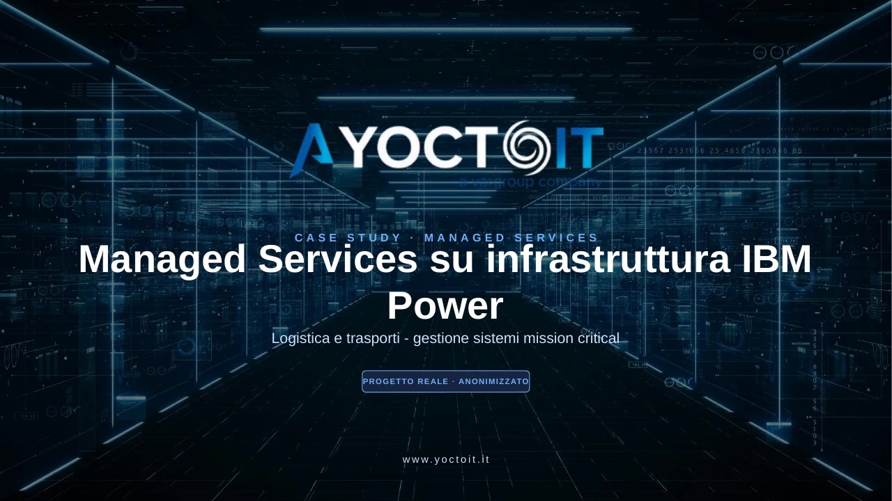 Managed Services su infrastruttura IBM Power