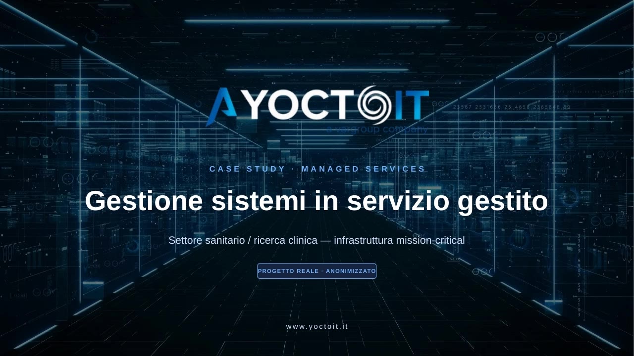 Gestione sistemi in servizio gestito