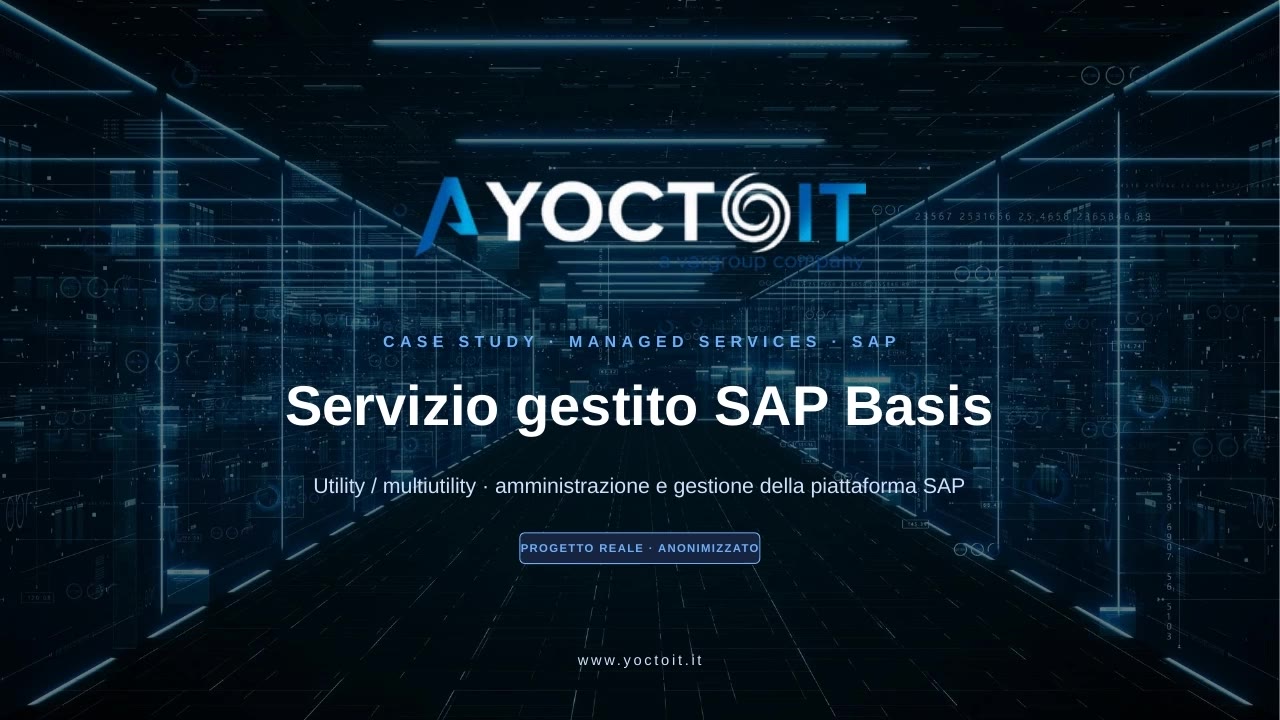 Servizio gestito SAP Basis
