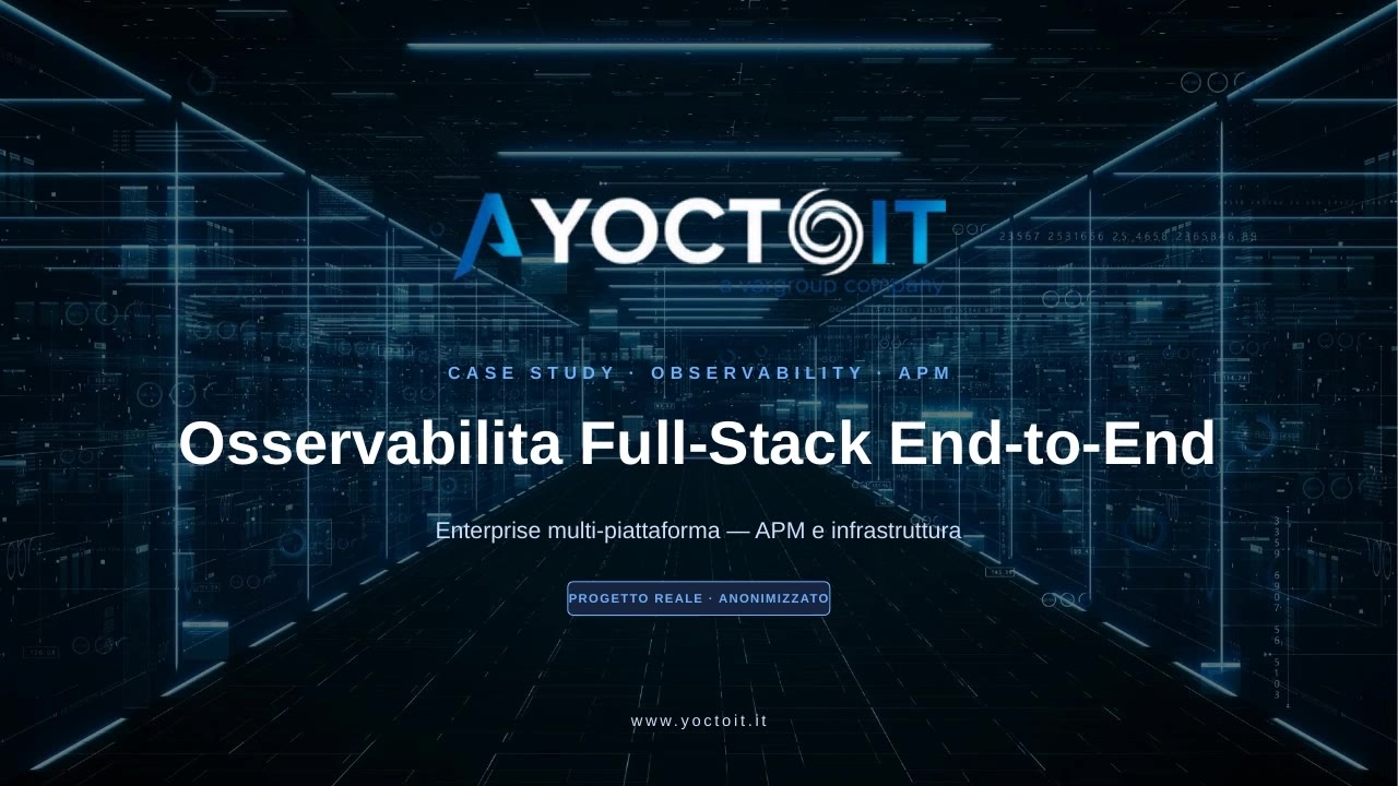 Osservabilita Full-Stack End-to-End