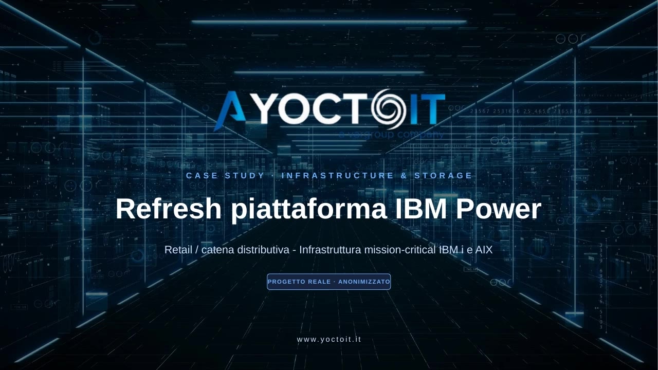Refresh piattaforma IBM Power